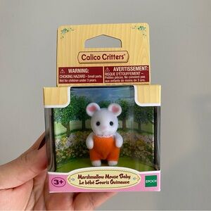 Calico Critters Marshmallow Mouse Baby